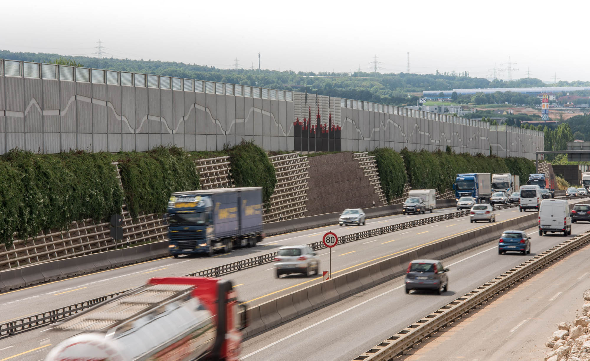 Fotos vom 8. Bauabschnitt auf der A7