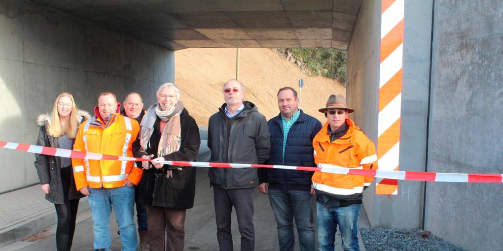 Viadukt bei Friedelhausen fertiggestellt