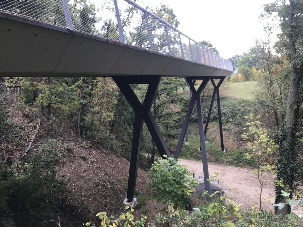 Geh- und Radbrücke Heimattierpark Fulda - beck-bau