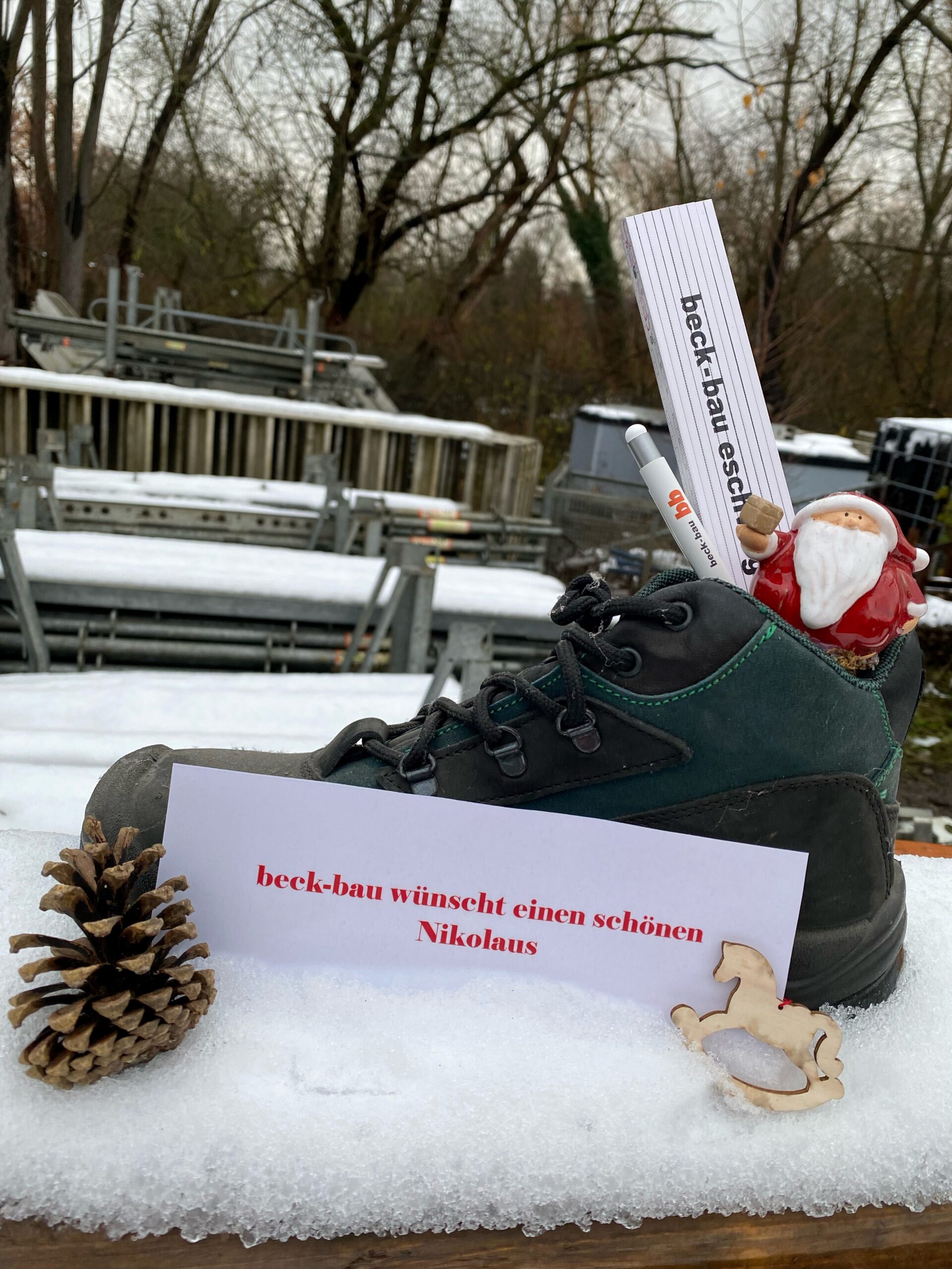 Schönen Nikolaus wünscht beck-bau 🎅