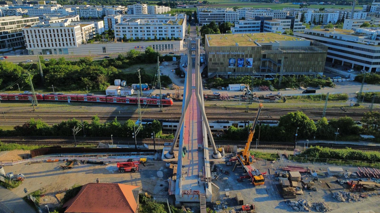 Luftige Einblicke in unsere Baustelle in Heidelberg