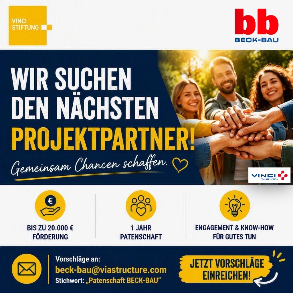Regionaler Projektpartner für Förderprogramm gesucht